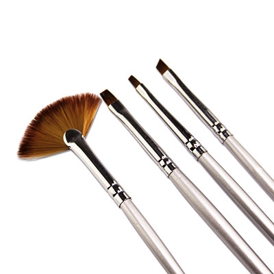 4 Gel Nail Brushes Set