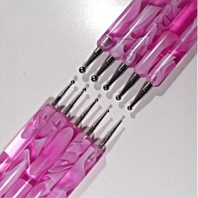 5 Dotting Tool Set Pink