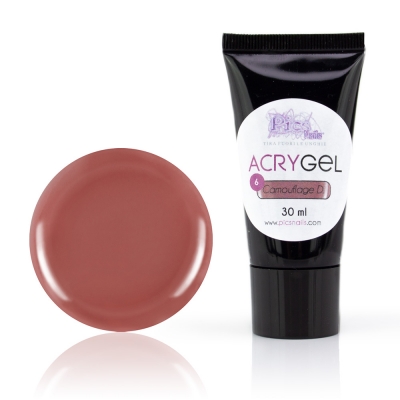 Acrygel - Gel Acrilico Camouflage Dark Pink Cover 6 30g