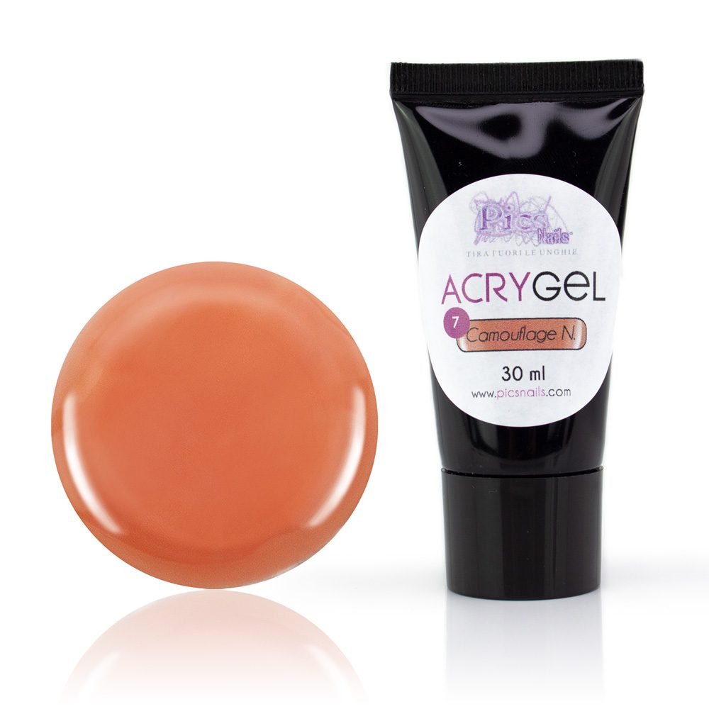Acrygel - Gel Acrilico Camouflage Natural Beige Cover 7 30g