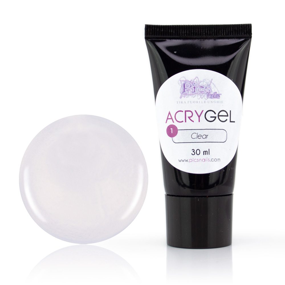 Acrygel - Gel Acrilico Clear 1 30g