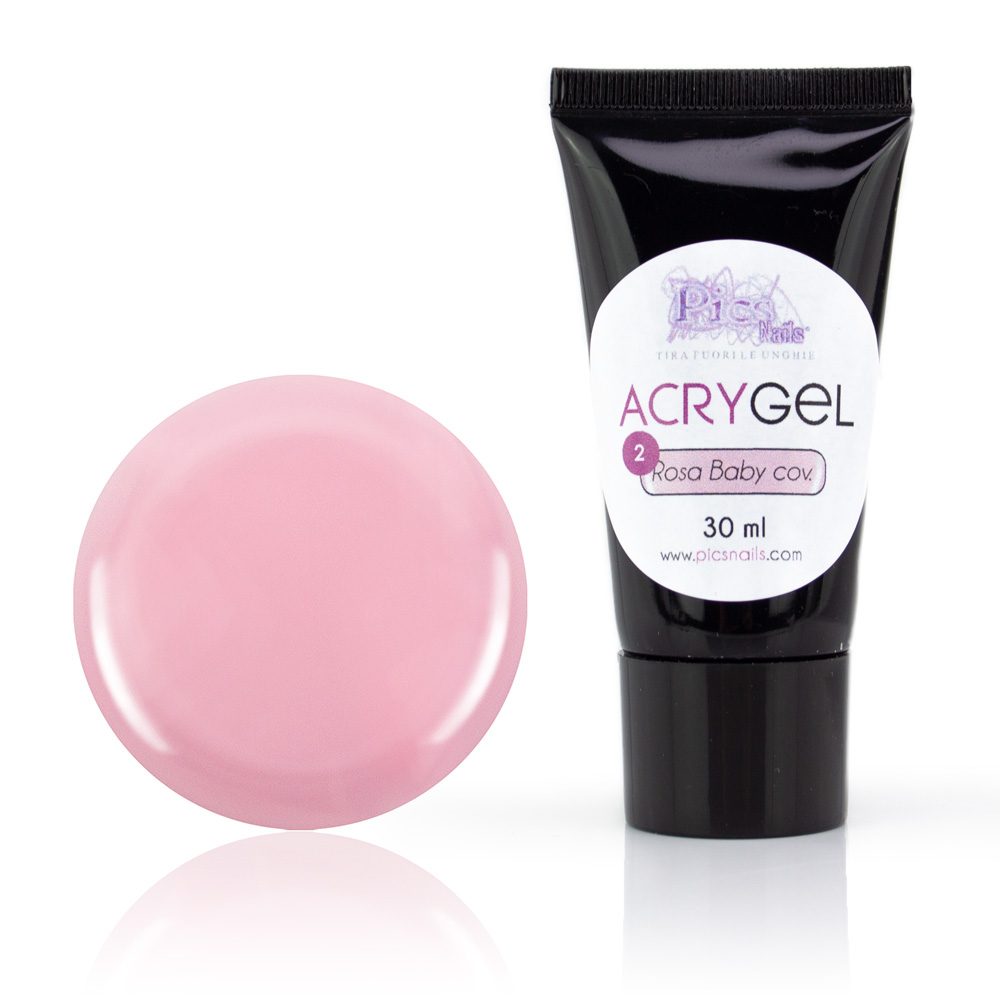 Acrygel - Gel Acrilico Rosa Baby Cover 2 30g