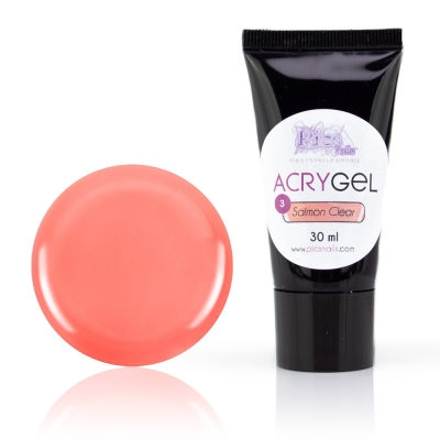 Acrygel - Gel Acrilico Salmon Clear 3 30g