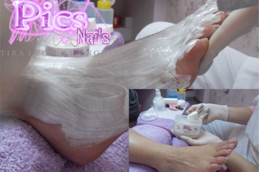 aesthetic pedicure appy foot mask