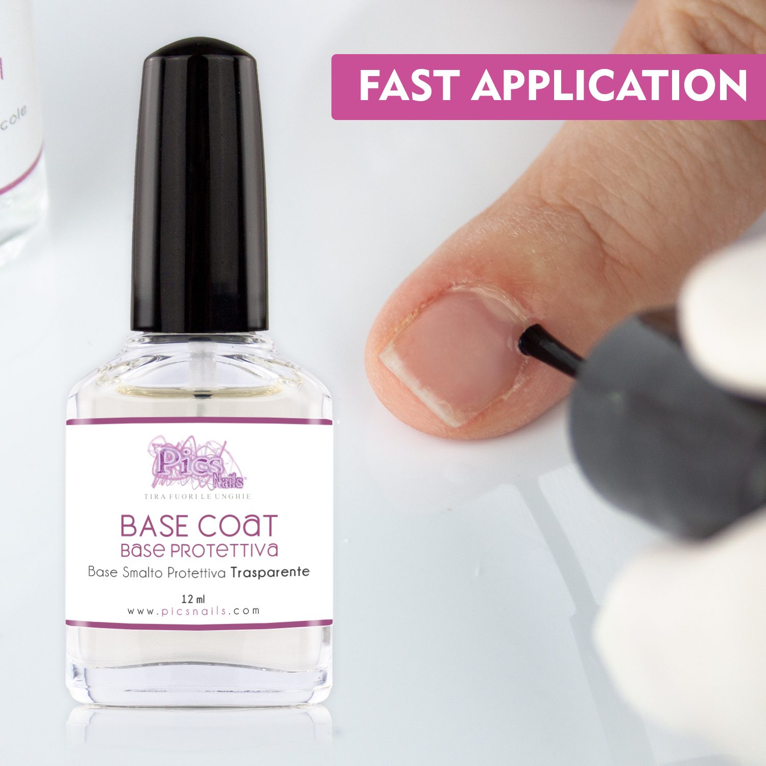 Base Coat 15 ml - The Best Base Coat For Your Nails | Pics Nails