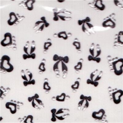 Black Nails Stickers 3
