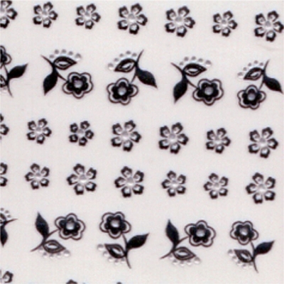 Black Nails Stickers 8