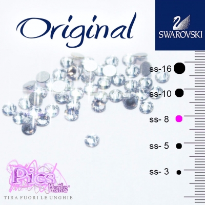 Brillantini Unghie Crystal SS-8 2,3mm Brillantini Unghie Crystal SS-8 2,3mm