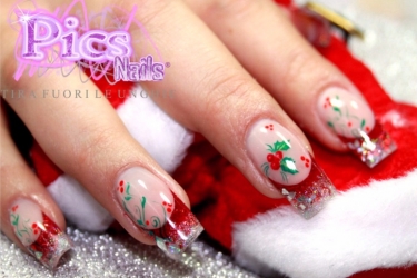 Christmas Micro Nail Decoration