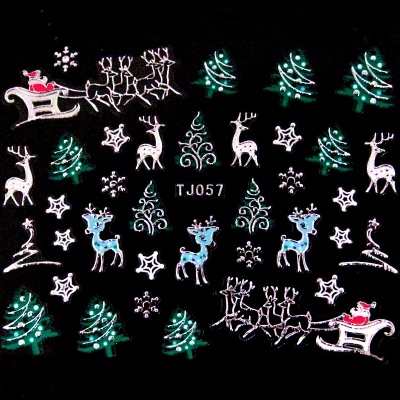 Christmas Nails Stickers 10