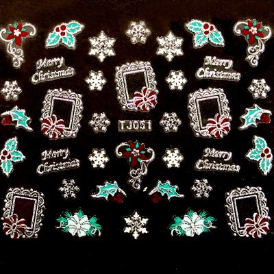 Christmas Nails Stickers 15