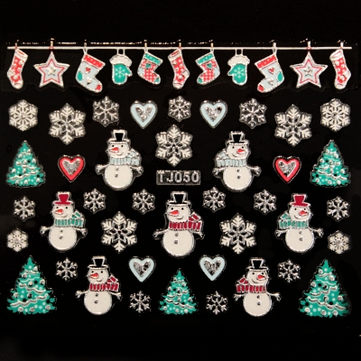 Christmas Nails Stickers 2