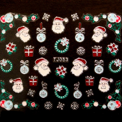 Christmas Nails Stickers 3