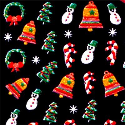 Christmas Nails Stickers 45