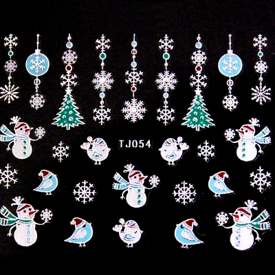 Christmas Nails Stickers 6