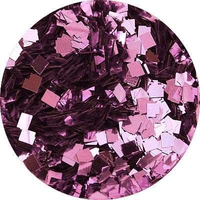 Chunky Glitter Square Lilac