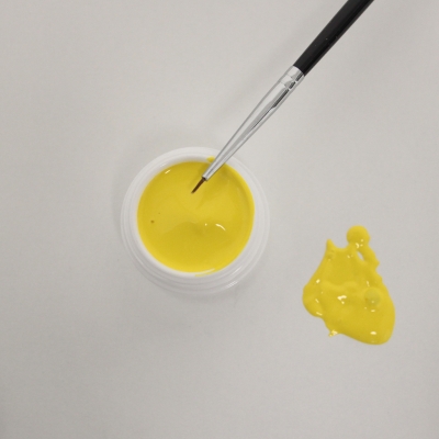 Colore Acrilico per Unghie Giallo Primario 3