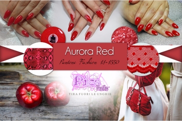 Colori Moda Unghie Autunno Aurora Red