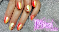 come si realizza la nail art effetto shade