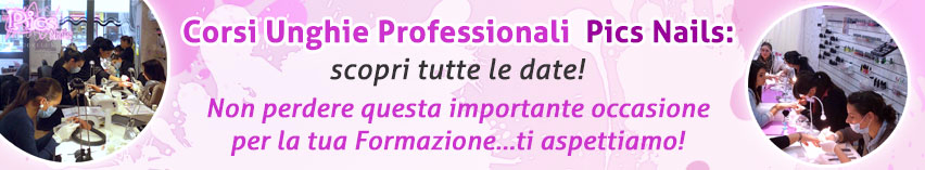 Corsi per Unghie Professionali Pics Nails, Specializzati con gli Specialisti