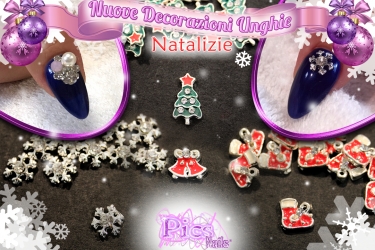 Decorazioni unghie natalizie