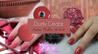 dusty cedar colore moda unghie autunno 2016