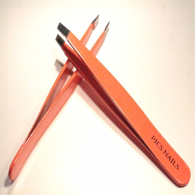 Eyebrow Tweezers Orange