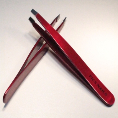 Eyebrows Tweezers Bordeaux