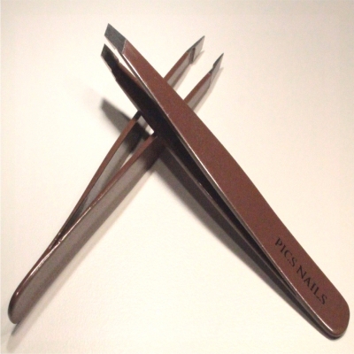 Eyebrows Tweezers Brown