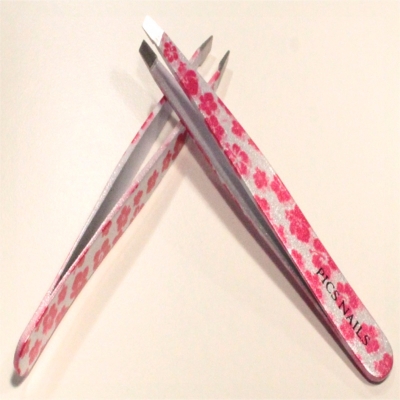 Eyebrows Tweezers Fuchsia Flowers