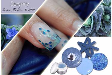 Fashion Colors Serenity Pics Nails