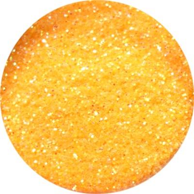 Fine Glitter Nails Yellow