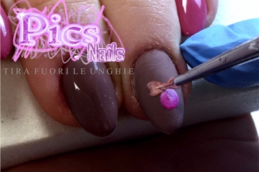 Fiocchetto Nail Art Natalizia