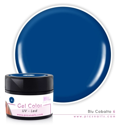 Gel Color Blu Cobalto 6 - Premium Quality