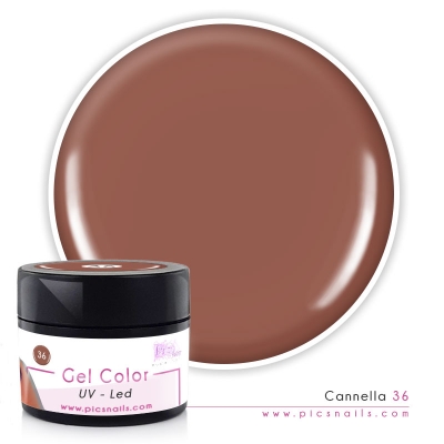 Gel Color Cannella Laccato 36 - Premium Quality