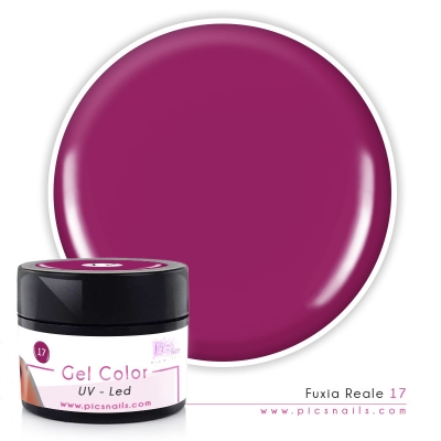 Gel Color Fuxia Reale 17