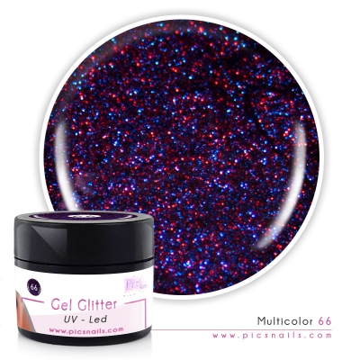 Gel Glitter Multicolor 66