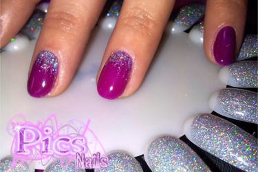 Gel Nail Polish and Glitter Gel Nails