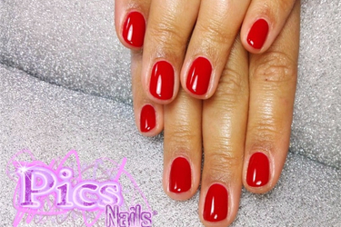 Gel Nail Polish Application Synthesis by Pics Nails