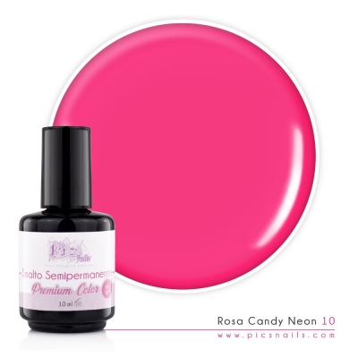 Gel Nail Polish Candy Pink Neon 10 10ml