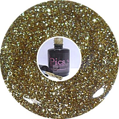 Gel Nail Polish Glitter Gold 78 10 ml