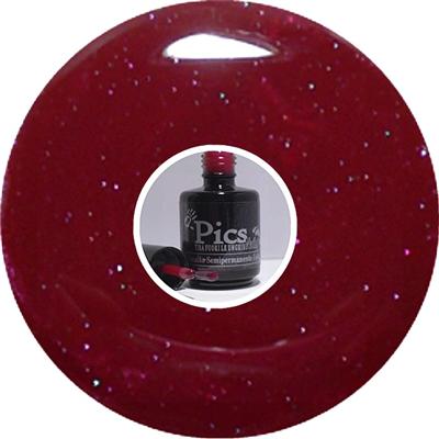 Gel Nail Polish Metal Black Cherry 34 10 ML