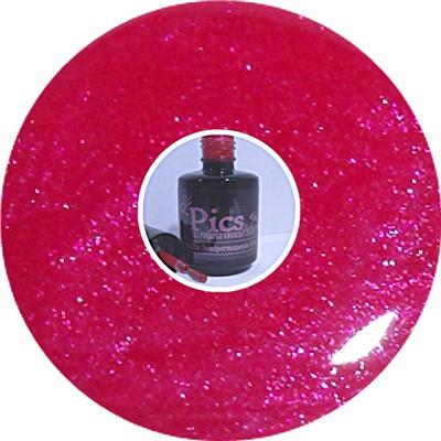 Gel Nail Polish Metal Red Fuchsia 36 10 ML