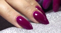 Gel Nail Polish Neon Purple