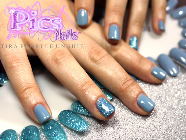 Gel Nail Polish Pale-Blue