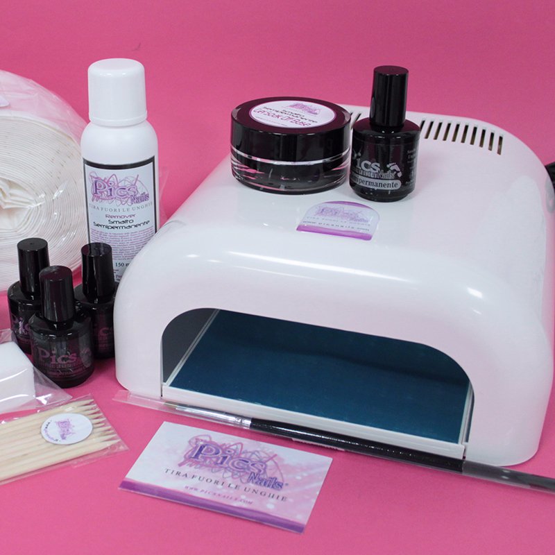 Gel Nail Polish Starter Kit with Uv Light Pics Nails