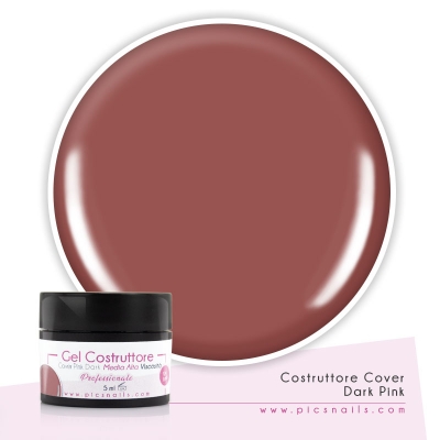 Gel Unghie Costruttore Cover A.V. Dark Pink 5 ml