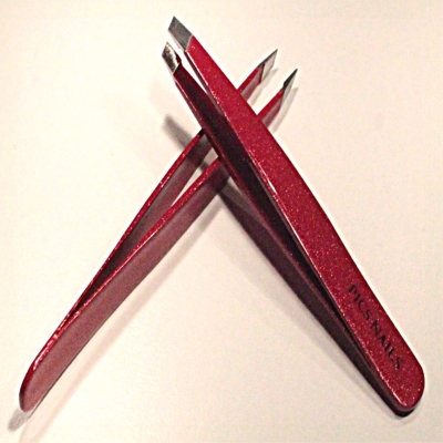 Glitter Eyebrows Tweezers Red