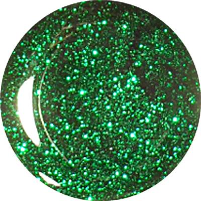 Glitter Gel Nails Dark Green 71