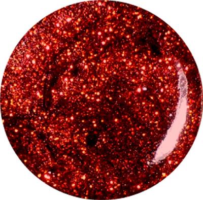 Glitter Gel Nails Dark Red 68